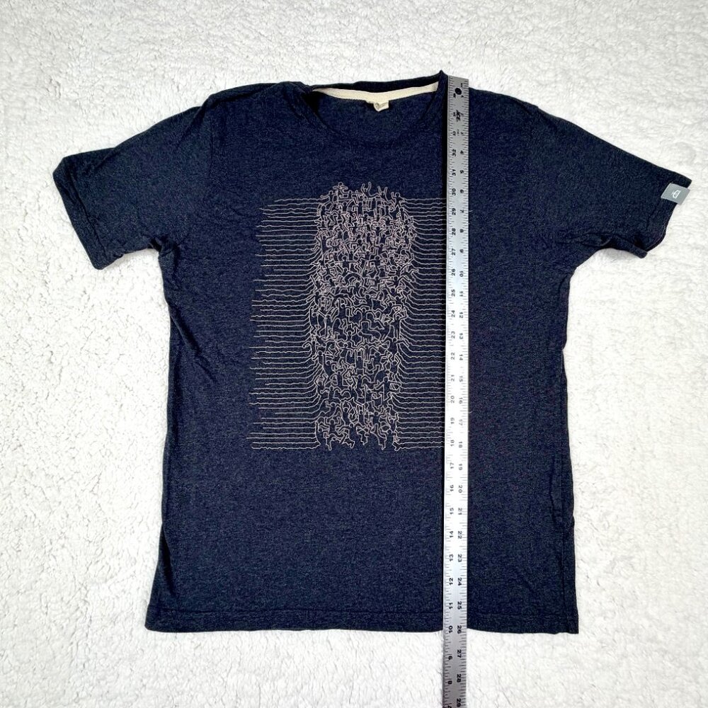 Moncat - Typographia Sz M T-Shirt - Keith Haring Joy Division Unknown Pleasures - Picture 4 of 9